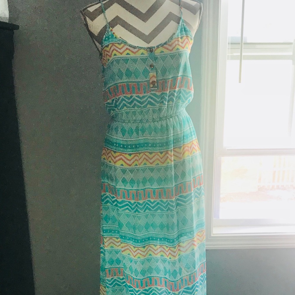 Aztec Maxi Dress